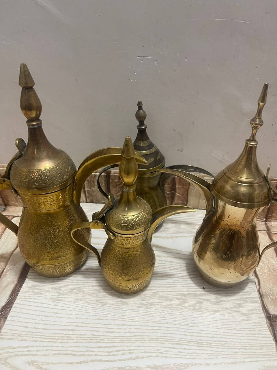 السلام عليكم
ادلال نحاس الاصلي القديم ام النقش نضيفات ومابيهن عيب
بغداد واكو توصيل


**إذا كنت صاحب هذا الإعلان وتريد حذفه لأي سبب، رجاءا أرسل رسالة إلى الدعم الفني**