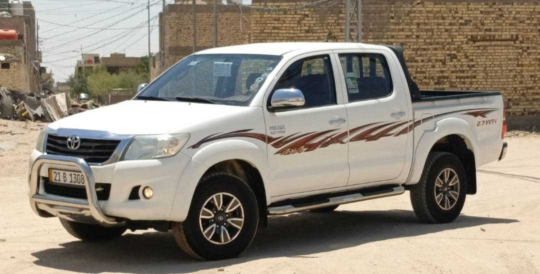 هايلكس مديل 14 رقم سليمانيه
سياره مكفوله كفاله عامه ماشيه 160 قابل لزياده 
الاستفسار الاتصال ‏‪***********‬‏
