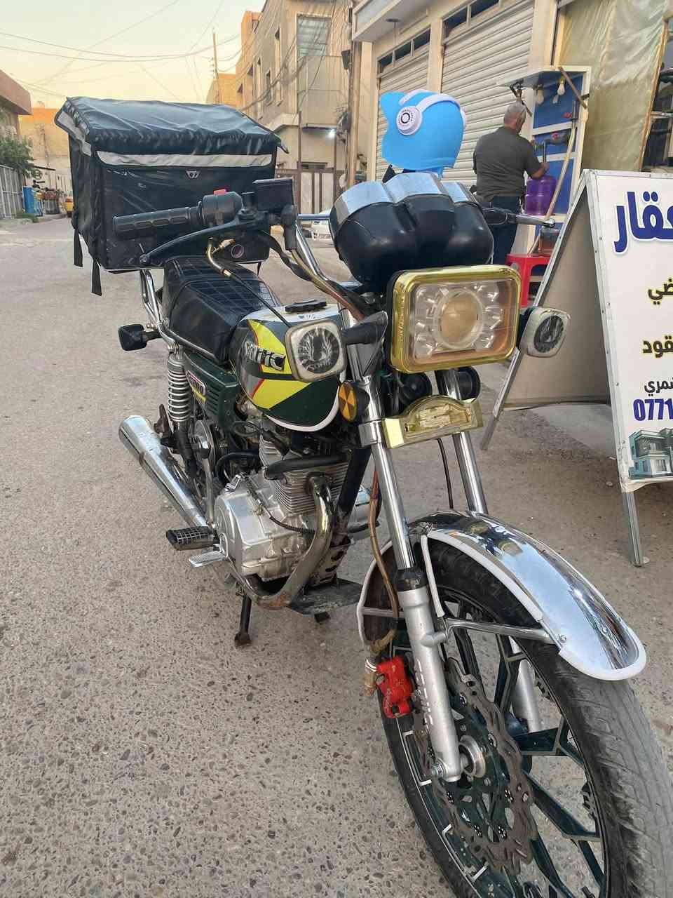 سلام عليكم شباب دراجه أيراني سونگ موديل2024مكينه200cدراجه كله ابلاديه نكره سلف مامشتغله درافري الله شاهد علمود دوامي حاط صندك موياه صندوك سعر650بيه مجال مكاني زعفرانيه***********

