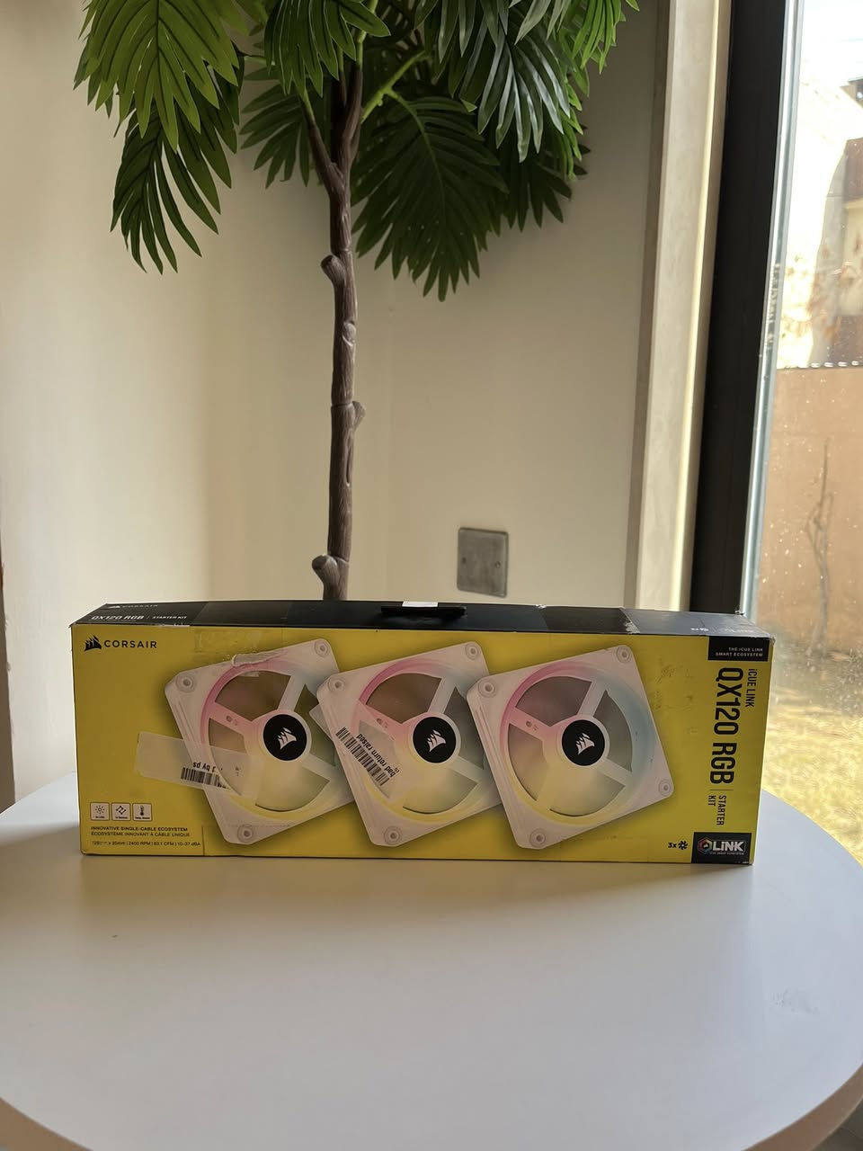 السلام عليكم ورحمة الله وبركاته
مراوح pc للبيع من شركة corsair
corsair QX120 RGB (x3)
المراوح جداد يعني ما مستعملين بعدهم بالستيكرات وتكدر تتاكد من هالشي بنفسك قبل ما تشتريها بس الكارتونة مفتوحة وتعبانة شوية بسبب الكمارك والنقل
سعر الجديدة 160$ وتكدر تتاكد بنفسك من الامازون ومن صار عليها خصم هسة صارت ب 120$
مع انو الي عندي جديدة بس راح انطي بيها سعر 100 الف وقابل للتفاوض يعني بيه مجال هواي و شغلة همين انو هالنوعية شوية نادرة بالعراق يعني ما متوفرة بكل مكان وبس والف عافية على الي ياخذها واكو توصيل


**إذا كنت صاحب هذا الإعلان وتريد حذفه لأي سبب، رجاءا أرسل رسالة إلى الدعم الفني**