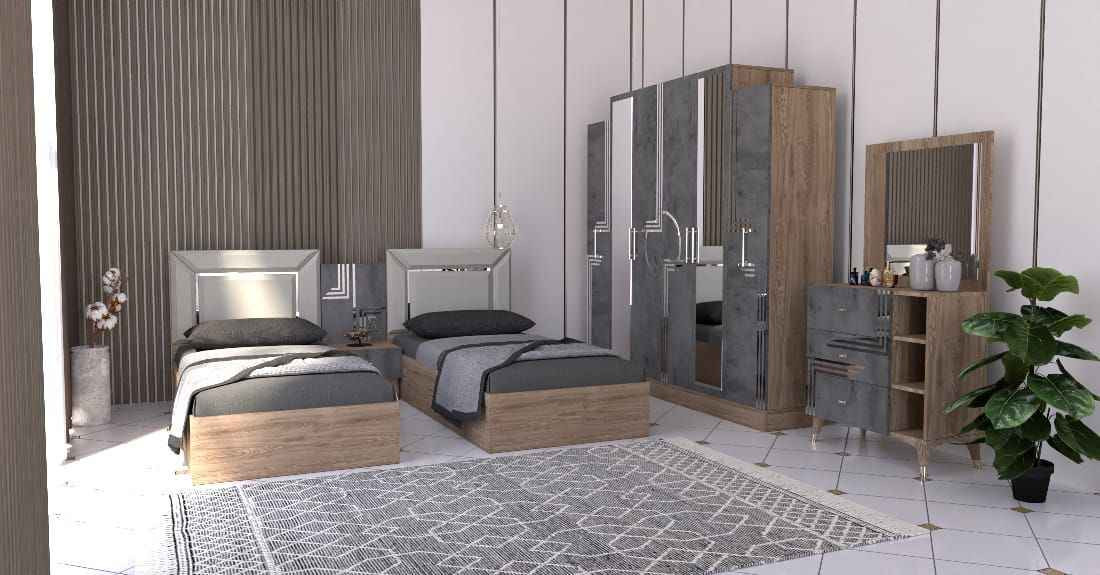 غرفة نوم  ابواب 5 قطع شبابية  معمل اصلي درجة اولى 📢

نفس الصورة بالضبط 💯
سكك ثلاث مراحل
نرماده هايدروليك
قياس الكنتور 220سم✅
سرير عدد2 قياس90*200✅
كومدي عدد1..قياس 45سم✅
ميز تواليت... قياس 80سم✅
متوفرة بالوان وموديلات مختلفه

السعر  610 الف 
 
توصيل بغداد مجانا 
اطراف 20 الف 
محافظات 75 الف بغداد, العراق


**إذا كنت صاحب هذا الإعلان وتريد حذفه لأي سبب، رجاءا أرسل رسالة إلى الدعم الفني**