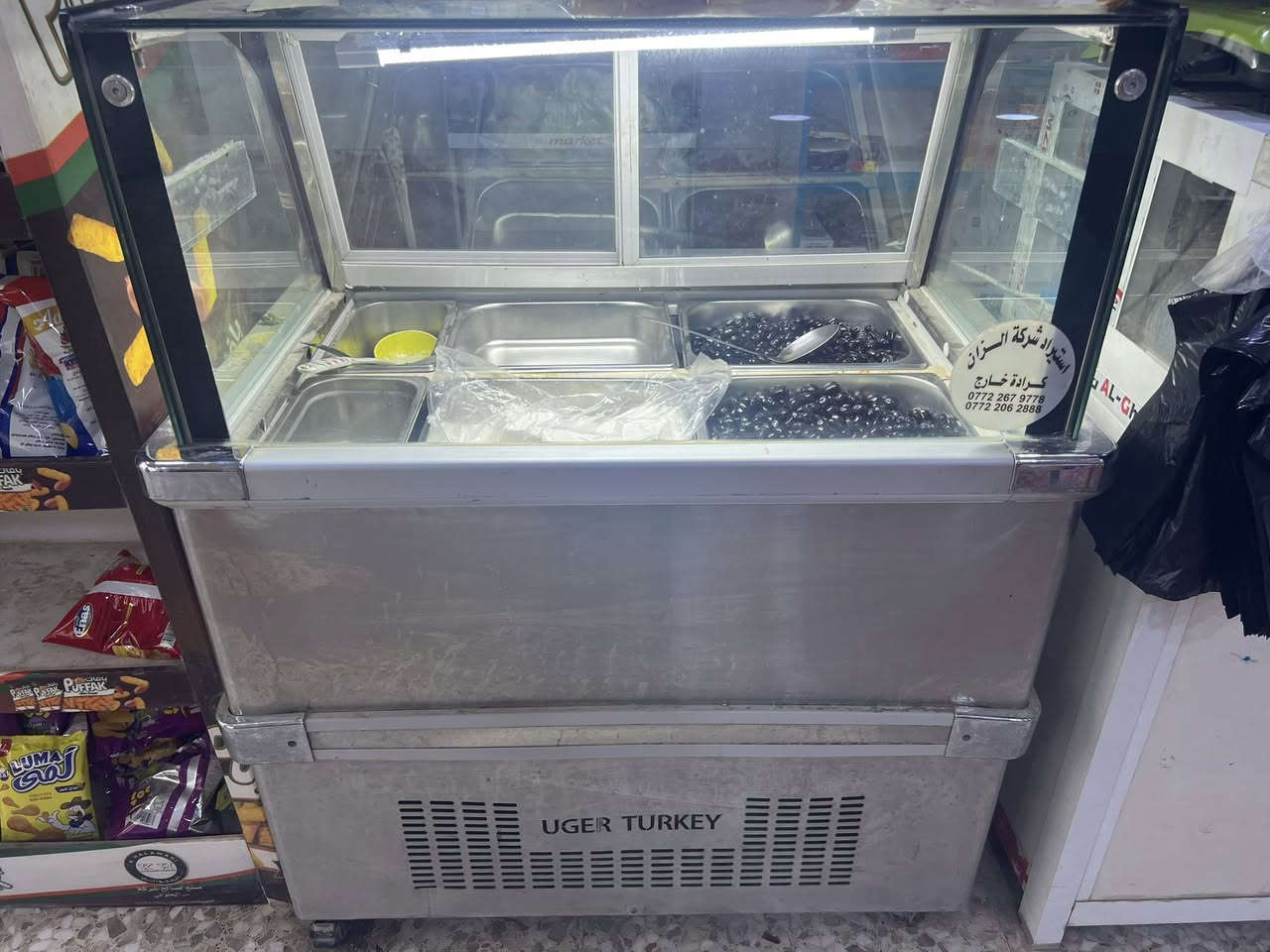 السلام عليكم
عارضة مقبلات مستخدمه للبيع
#UGER تركي الاصلي

تحتوي ع 10 بلانك 

السعر خاص

النجف الاشرف خان النص

للاستفسار ***********
