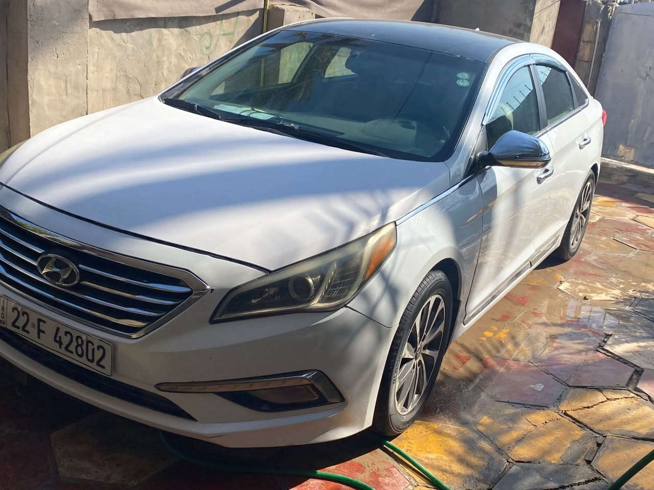 سوناتا موديل2016 وارد أمريكي 🇺🇸 
رقم أربيل المالك بابل 
السياره مكانهه بالحله 
السعر المطلوب 115 
السونار موجود بالسياره 
للاستفسار والتواصل على الواتساب 
***********
***********
