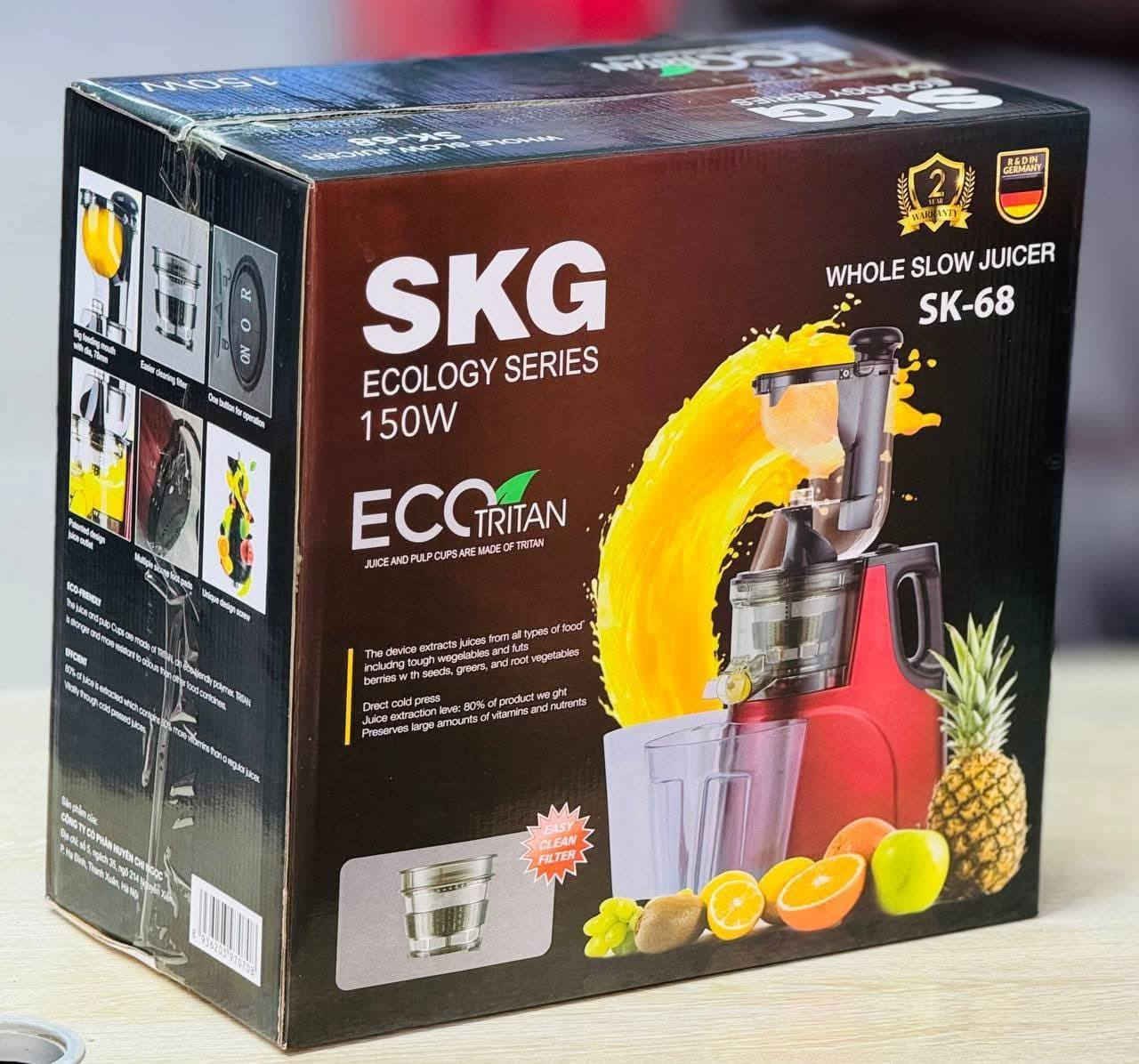 مساء الورد 🌹
متابعينا الغوالي وفرنالكم جهاز لصنع العصير والايس كريم من شركة  SKG
توفر لكم 
✨عصير طبيعي وفريش 🍹

✨تعصر الفواكه بنسبة عالية تصل 90%
✨كافة انواع الفواكه والخضروات 
✨سعة كبير تكفي فاكهه كاملة بدون تقطيع
✨صناعة وجودة عالية جدا ✅

للحجز والأستفسار مراسلتنا 📩 📨 
او واتساب ***********
التوصيل لجميع المحافظات 🇮🇶
