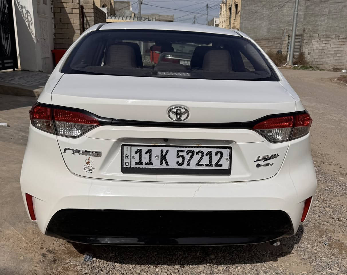 السلام عليكم
كورلا هايبرد الشكل الامريكي موديل ٢٠٢٥ ممشاها ١٨٣٠٠ قابل للزياده

الدعاميه بيها اكثر من شخط واضح بالصور 

رقم بغداد مكان السيارة تكريت

رايدها بـ ٢٣ مليون وبيها مجال للشراي 

***********
