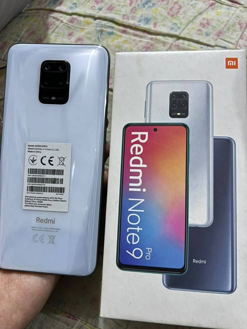 Redmi Note 9 Pro
الشاشة
6.67 بوصة - 1080x2400 بكسل

الذاكرة
64 جيجابايت

الرام
6 جيجابايت

الكاميرا
64 ميجابكسل

المعالج
ا Snapdragon 720G

البطارية
5020 مللي أمبير

نظافة الجهاز 90%.    🛑السعر 120 ألف 
للتواصل والاستفسار  ***********
