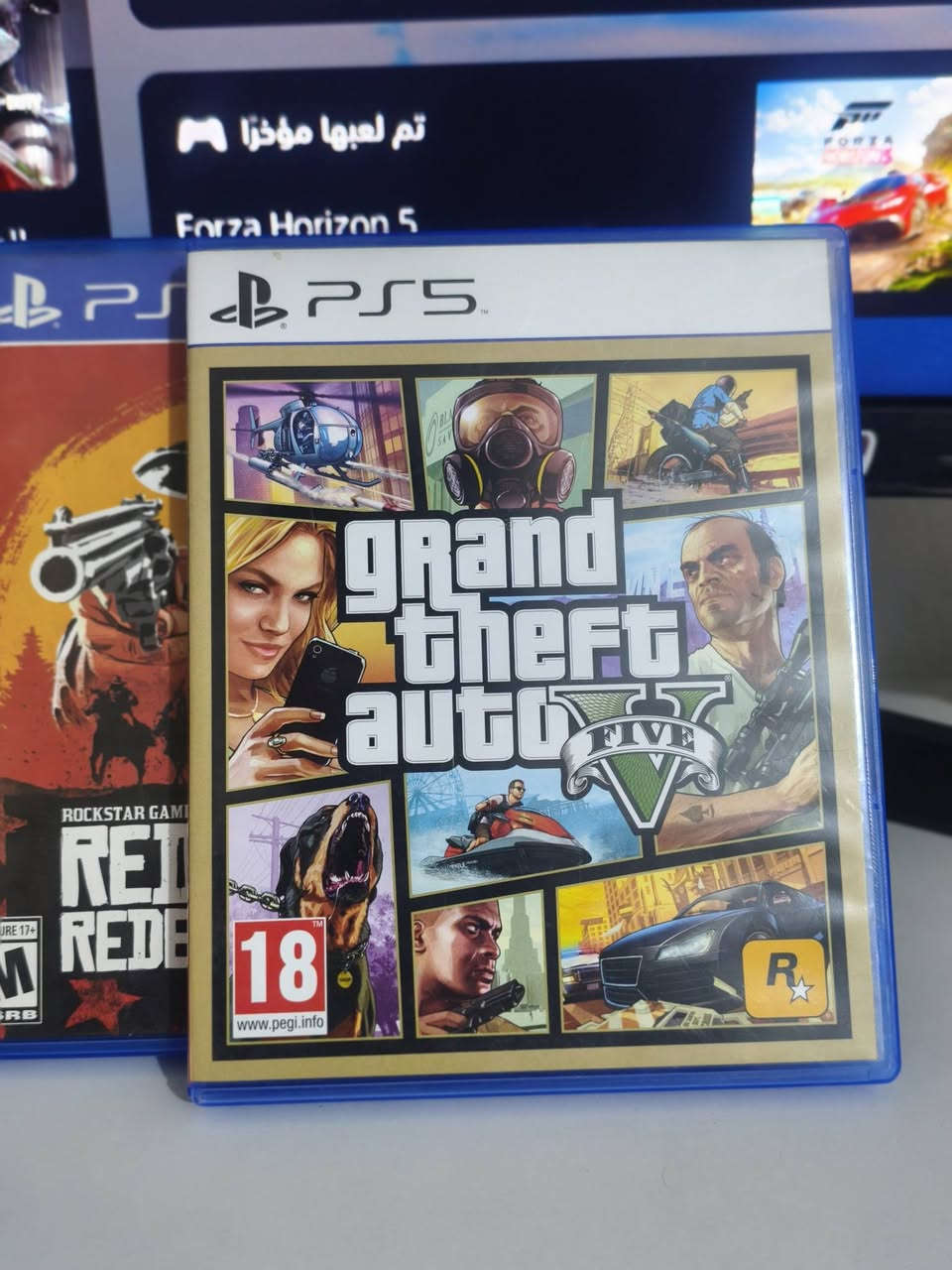 سلام وعليكم من رخصت لادمن للبيع 
بلي 5 اسلم 1t معه حساب والعبة فورزه هورايزن 
+
قرص ردد ردبشن2+دراك ترافت+GTA5+گلفتيوتي
+
بدأت عدد2 الأصلي 
+
شاشه سامسونج مقوسه 32بوص 240هرتز 
+
يوبي اس 1500
.
.
.
ملاحظة للبيع شلعه كامله السعر او الاستفسار واتساب 
الرقم:***********
