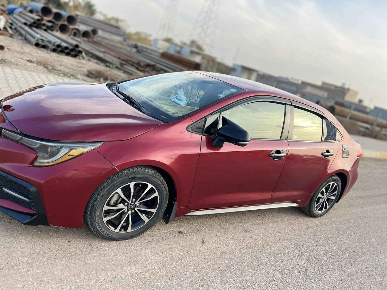 السلام عليكم للبيع كورلا وارد امريكي موديل 22 رقم اربيل بااسمي ضررها بموضح بالمنشور ماشيه 72 الف سعرها 140 
رقم الاتصال ***********
