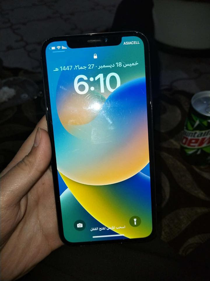 اكس عادي للبيع بس امبدل بطاريه وقجمه بل ضهر وفيس ايدي واكف فقط ذاكره ٦٤ جهاز نضيف سعر. ١٤٠ بي مجال بسيط للطيبين رقم الواتساب ***********
