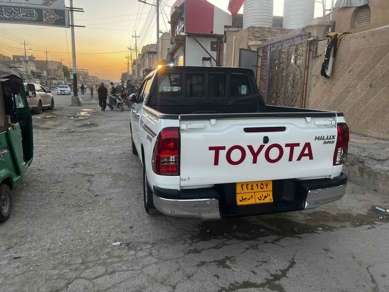 هايلوكس 2022ساس توماتييك كشنات تبريد تبريد قطعتين بصمة وحساسات  كفالة عمامة من الصبغ والتعديل مدوشمة أرضية جلد وكشنات ماشية 70 اربيل  شرط التحويل او الوكالة رقم تلفون  ***********
السعر 280 $
عنواني البصرة
