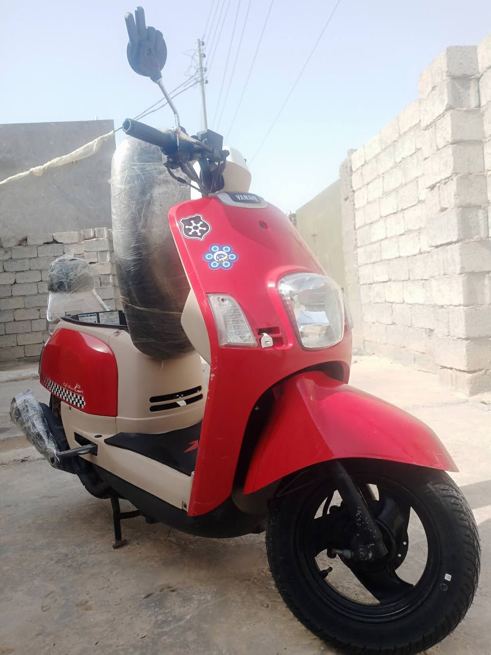 سلام عليكم 💜
دراجه بوليس ✨
بوشه 55 
نوزل 
700 وبيه مجال حك جيه
مكاني بغداد شاطىء تاجي 
*********** بي واتساب
