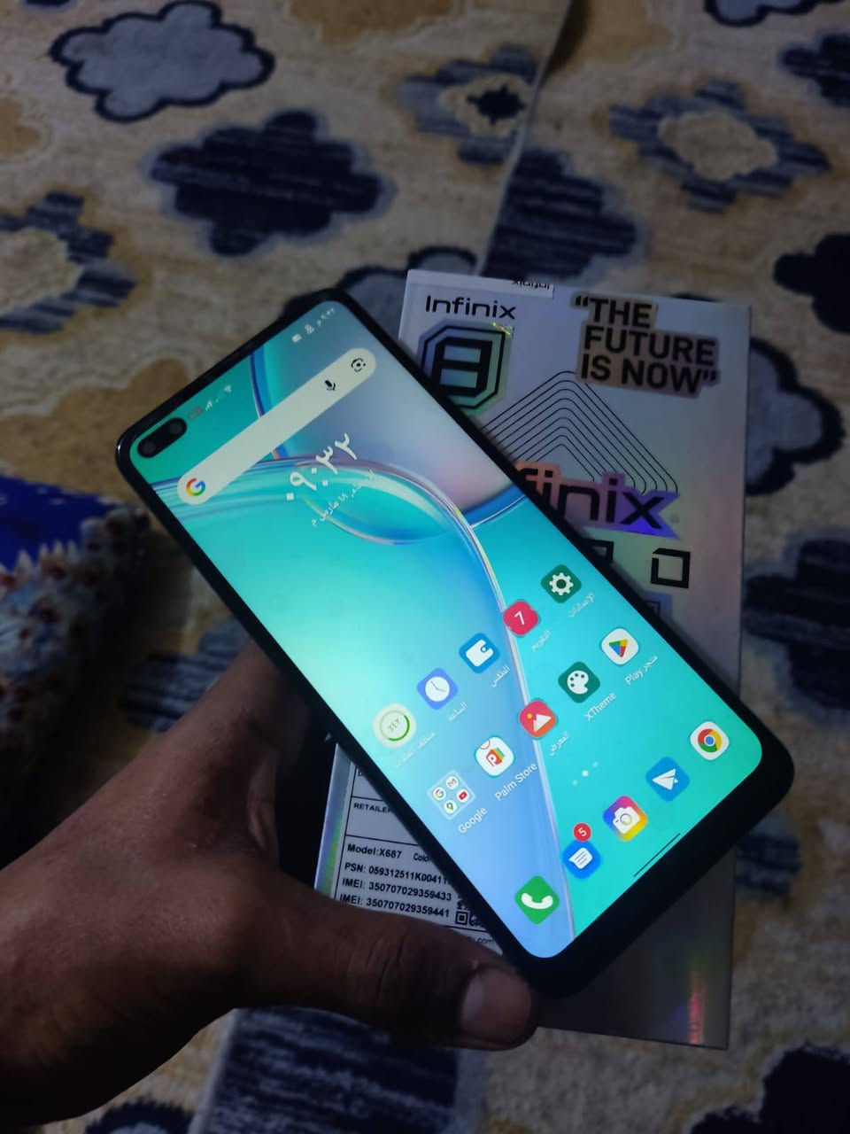 انفنكس زيرو 8I
ذاكرة 128 رام 8
بطارية 5000 
شاشة سلسة جدا 
اتصال تكنيك العاب شحن ماكو اي خلل 
اخو الجديد مابيه زلع وياه بس كارتون 
السعر 90 الف
بغداد مدينة الصدر شارع الاورفلي 
اتصال واتساب ***********
