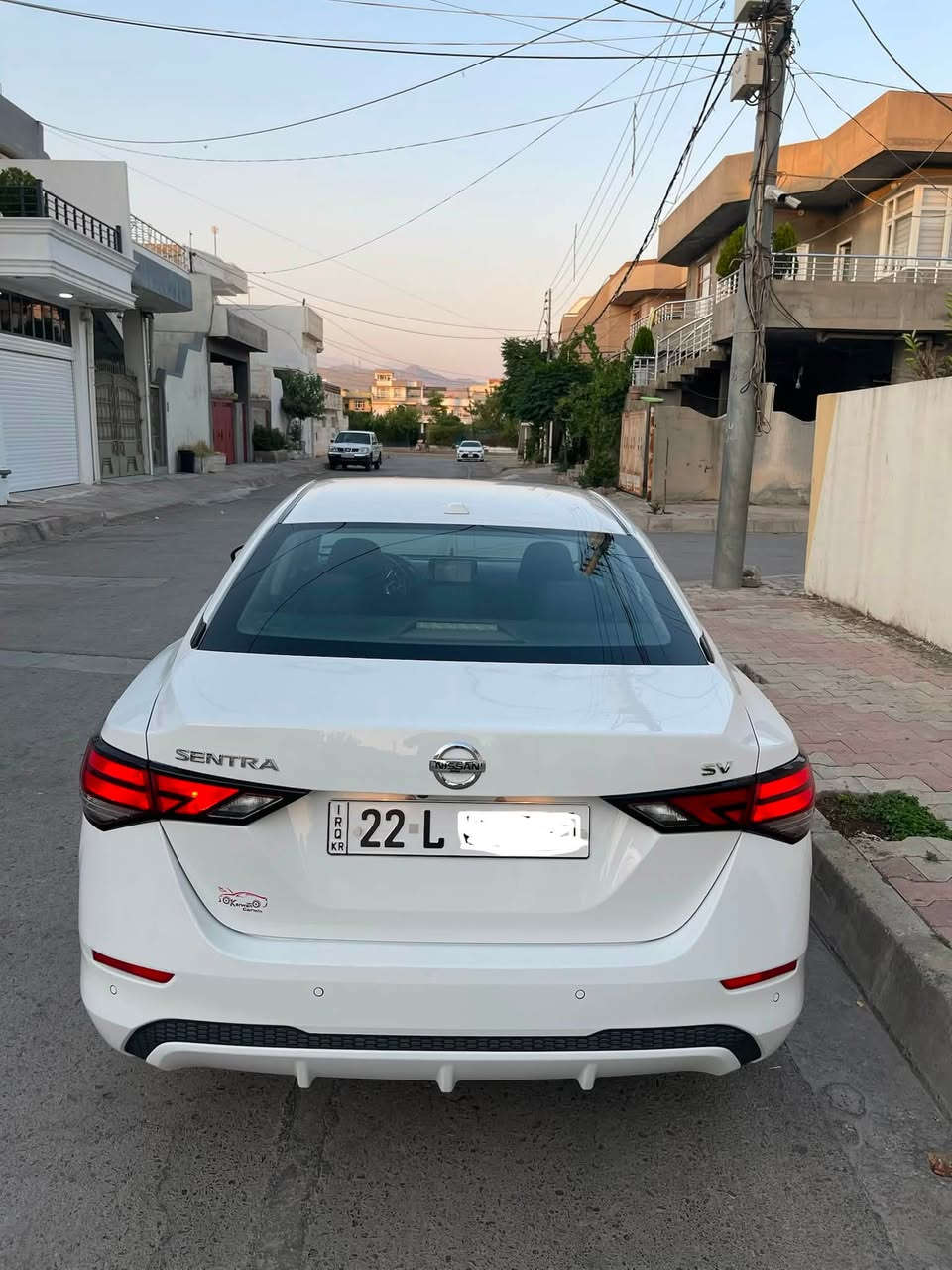 نیسان سینترا sv  ٢٠٢٢
بەس بۆنید بۆیاخ بێ ناو 
+بەسمە. ئاوێنە ڕادار.  خەتی جادە.  ئۆتۆ ستۆپ
ڕەقەم و سەنەوی نوێ
_ ***********
