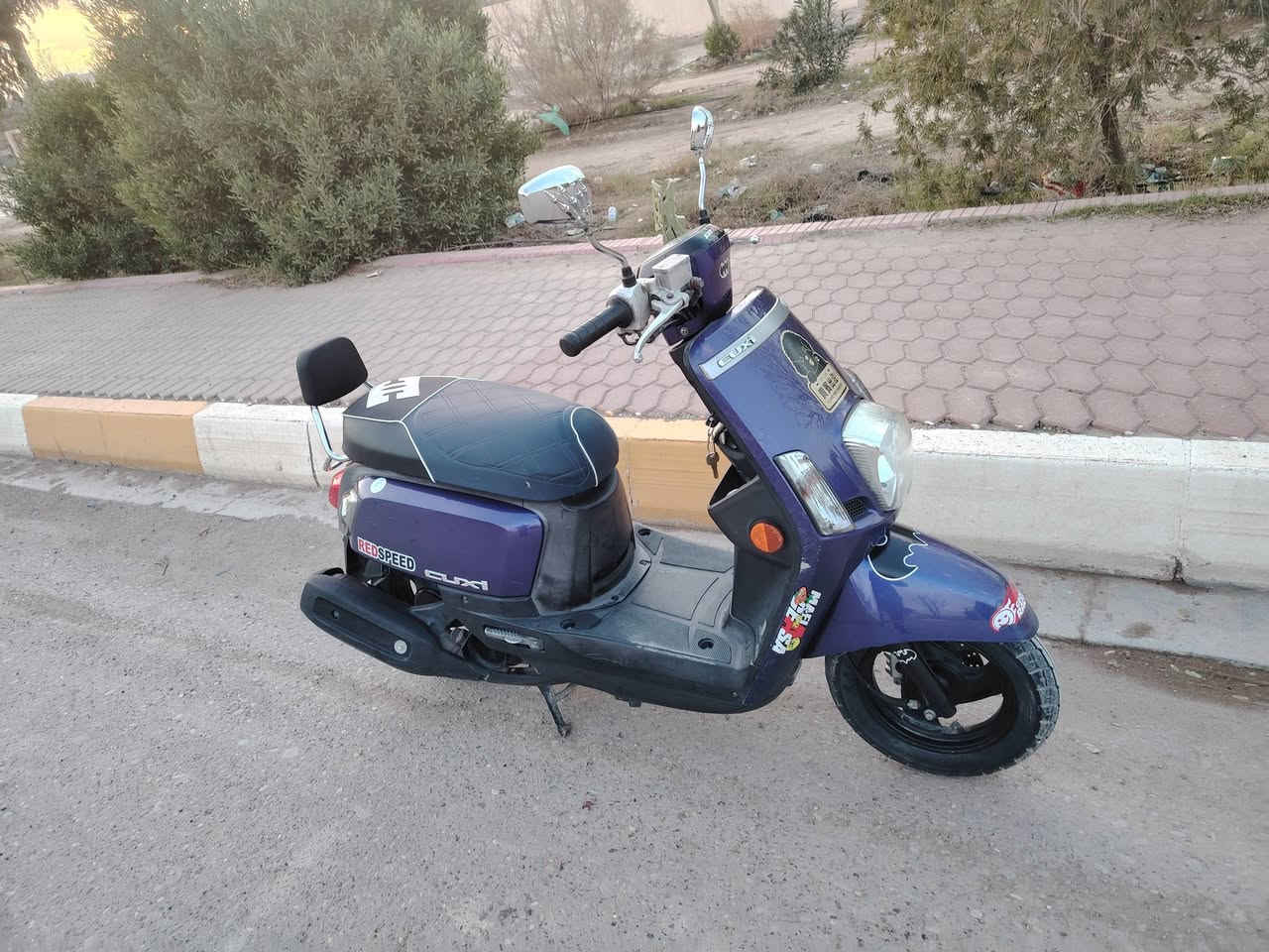 يا الله دراجه بوليسي مصطره  شرط شرط واحد على واحد جديده بمعنه الكلمه مكفوله محرك كهربائيات كلجات  دراجه نوزل  تخم تاير جديد  والشراي يجيب فيتر يجيك ويتدلل  السعر ٩٥٠ وبيه مجال مكاني صلاح الدين الاسحاقي ***********
