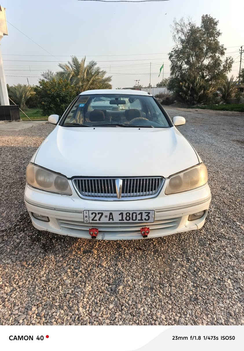 نيسان سني مديل 2003 محرك 1800ياباني السعر 70 وبيها مجال بسيط ***********مكان السياره واسط
