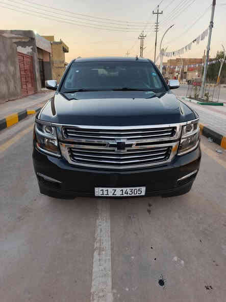 للبيع تاهو موديل 2015 امريكي LTZ دخول جديد ابكتاب ضباط حاليا اباسمي بيه باب خلف السائق امبدل صور الضربه بالمنشور جاهزه من كل شيء السعر 340 ورقه للاستفسار ت ***********
