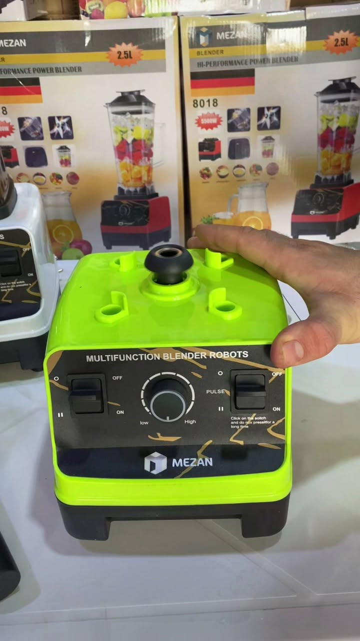 خلاط كهربائي 2.5 لتر 5500 واط مع 4 شفرات حادة من الفولاذ المقاوم للصدأ 👍

متوفر توصيل 🛵


**إذا كنت صاحب هذا الإعلان وتريد حذفه لأي سبب، رجاءا أرسل رسالة إلى الدعم الفني**