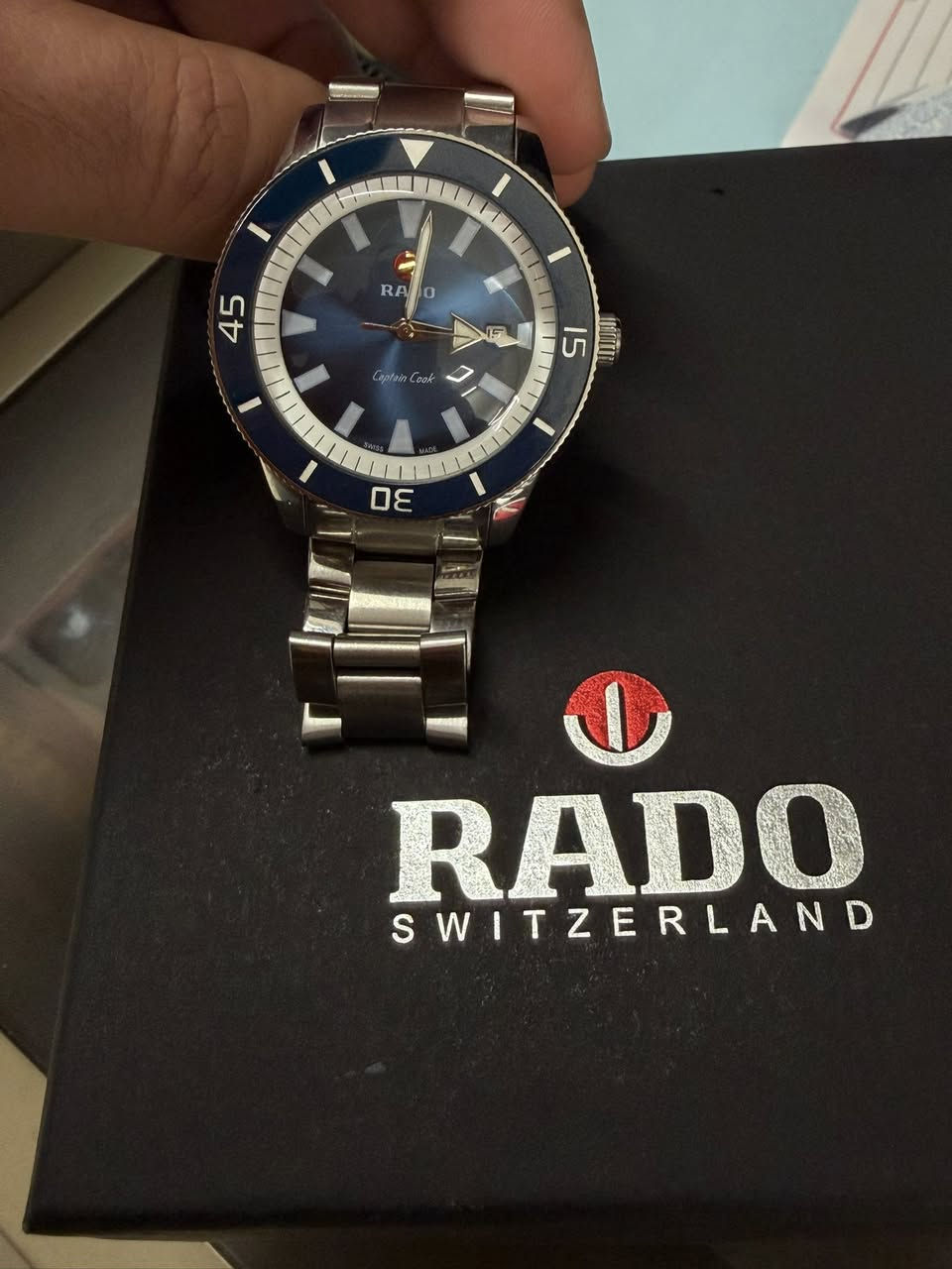 ساعة رادو كابتن كوك وزن ثقيل للبيع نظافة 100% توصيل كل المحافظات


**إذا كنت صاحب هذا الإعلان وتريد حذفه لأي سبب، رجاءا أرسل رسالة إلى الدعم الفني**