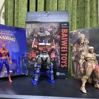 اوبتموس برايم • راينر هجوم العمالقة • سبايدرمان