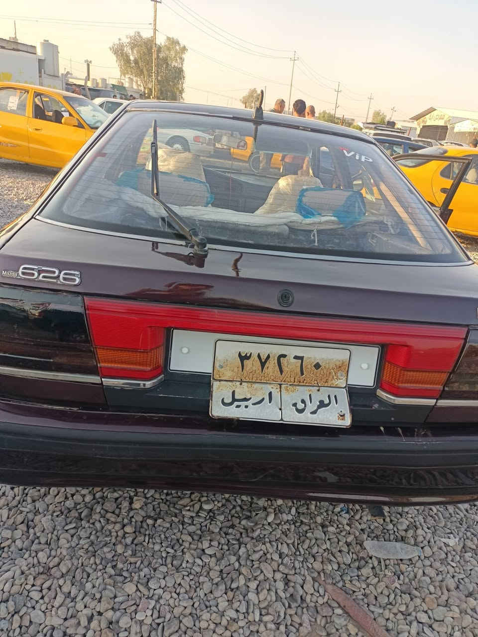 مازدا626  موديل1990  حجم مکینە8 بخ صبغ عام جماليه فقد كير عادي محرك لا صرف لا بخار  کهربایات کلە شغال تاخم صدر زین مابي نواقص رقم اربیل   شرط  تحويل مال بیت  سعر 29 قفل قفل عنوان كركوك رقم الهاتف ***********
