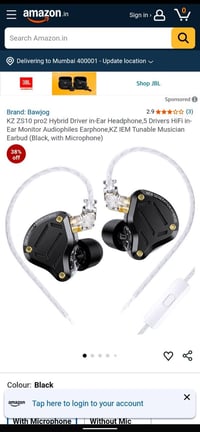 سماعة KZ • صوت خرافي • توصيل لجميع المحافظات