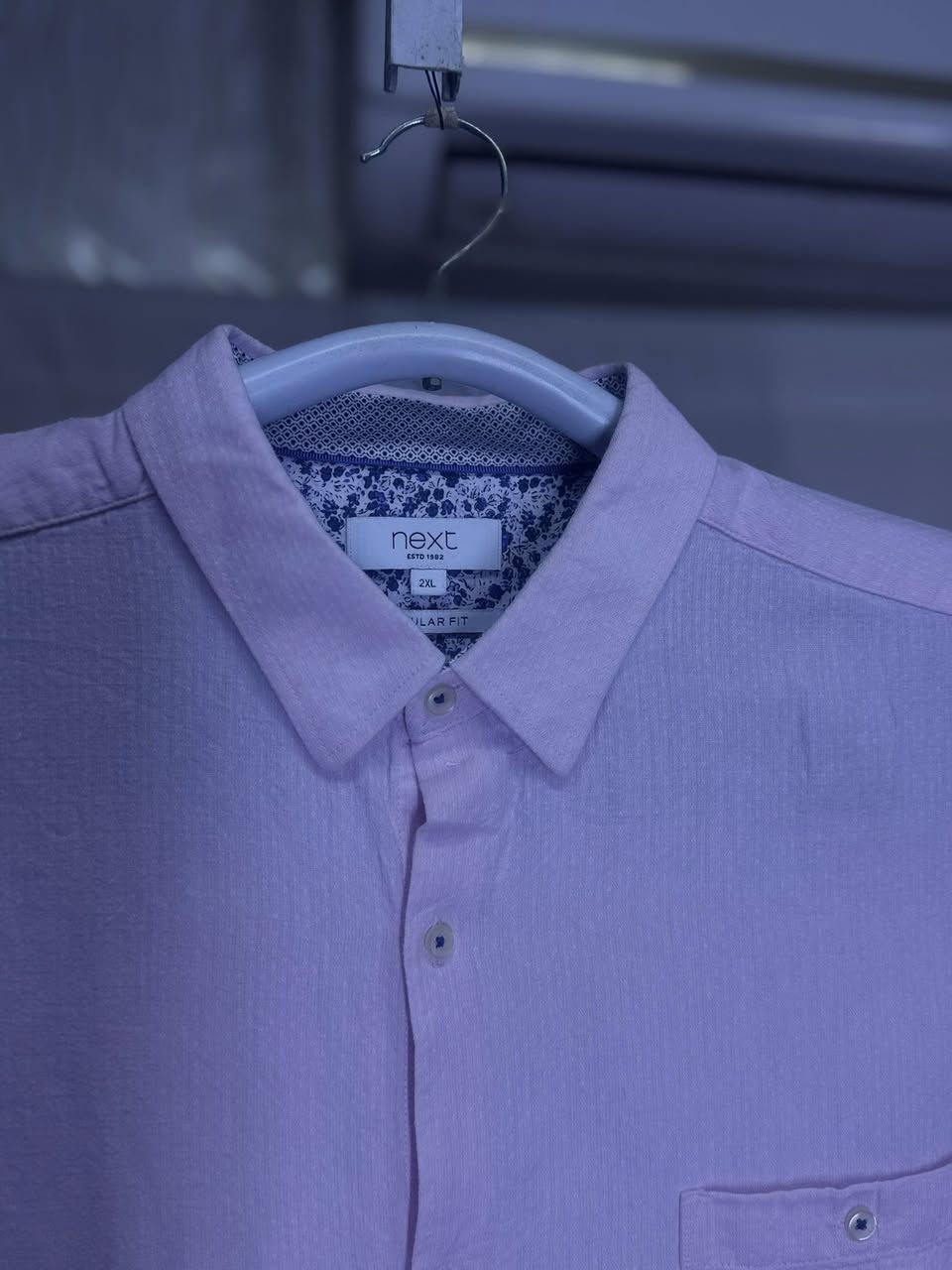 قميص ماركه   (  NEXT )ً سوبر كريم 
قياس XXL

النظافه 💯/💯  

يوجد توصيل 🚚 (بغداد -محافظات )
☎️رقم الهاتف :***********

للحجز -دايركت
