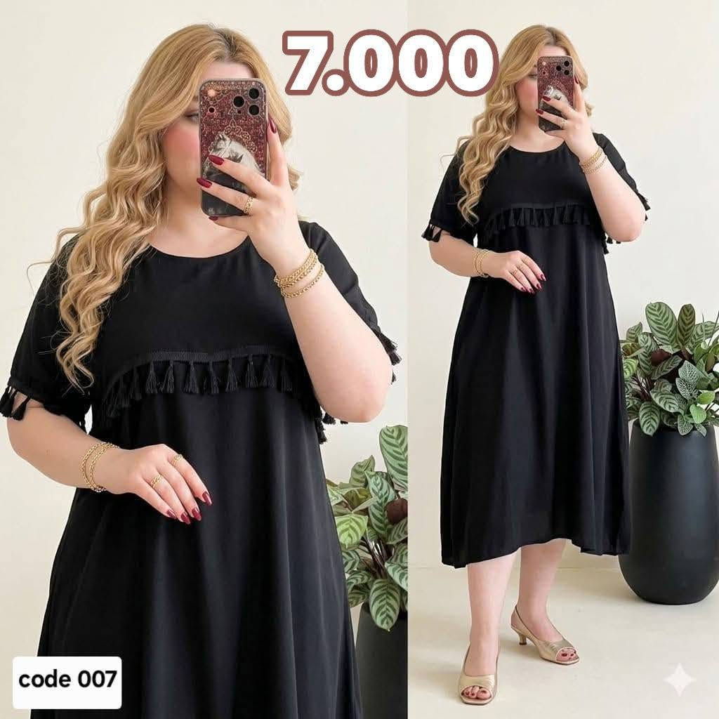 وصل الاسود  #سعر القطعه #فقط7 الف 
          🔥 السعر نار  7 الف 🔥
قياسات L xl xxl xxxl 
قياسات تلبس من وزن 50 الى90 كيلو 
❌الفحص بوجود المندوب اي اختلاف تدفع توصيل وترجع الطلب غير مسؤولين بعد ذلك
توصيل بغداد 5 
جميع محافظات 6 الف 
لا تفوتين الفرصة – الكمية محدودة!


**إذا كنت صاحب هذا الإعلان وتريد حذفه لأي سبب، رجاءا أرسل رسالة إلى الدعم الفني**