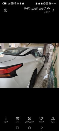 يالله Nissan Altima 24  SR + ( AWD)  فول مواصفات بدون نقص رقم مميز ضرر...