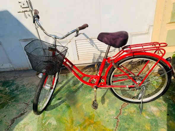 السلام عليكم
پايسكل للبيع 

الحجم: 26 /

التواير حجم كبير 

ياباني أصلي مابي أي نقوصات ﴿((السعر ١١٠))﴾

*********** واتساب
