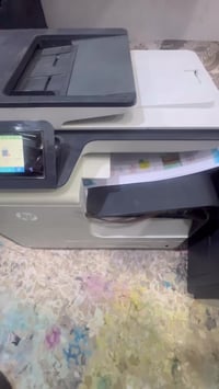 طابعة hp477 عداد ١٢٠ الف  التفاصيل بالفديو  واتس اب 07501415184