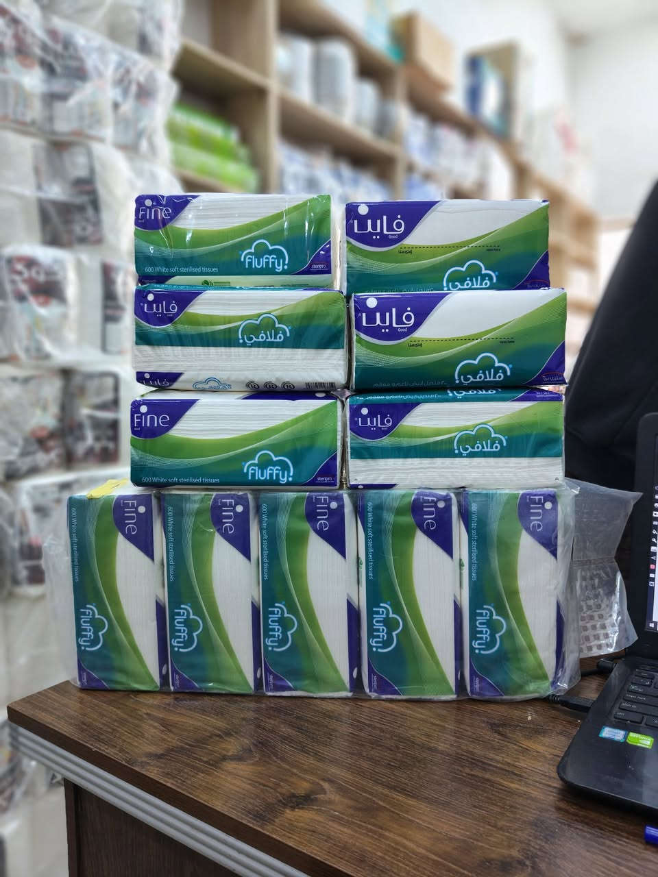 سلام عليكم زبائن الراشد
توفر كلنس فاين 600 سحبه 
ثلاث طبقات ناعم من المعمل مباشر 
*********** 
***********
#الراشد
