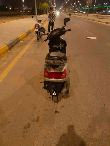 سلام عليكم دراجه سبيسي ياباني للبيع الدراجه مضروبه رايمر او اي نقص مابيها دراجه  سلف هندر شغال كهربائيات كلها شغاله  السعر 650 او بيها مجال قليل  الرقم ***********
