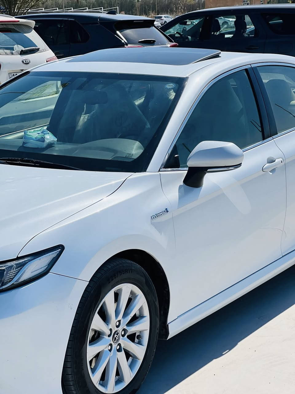 كامري موديل 2019 ساز هايبرد ياباني مو تجميع
رقم سليمانيه بسمي 
فول مواصفات GLE 
فتحه وبصمه 
قطعتين تبريد 
شاشة كبيره
تحكم جهتين 
داخل بيجي وصاج 
محرك 2500 هايبرد 
كير 6 نمر المرغوب 
مكان كربلاء حي الحسين 
***********
