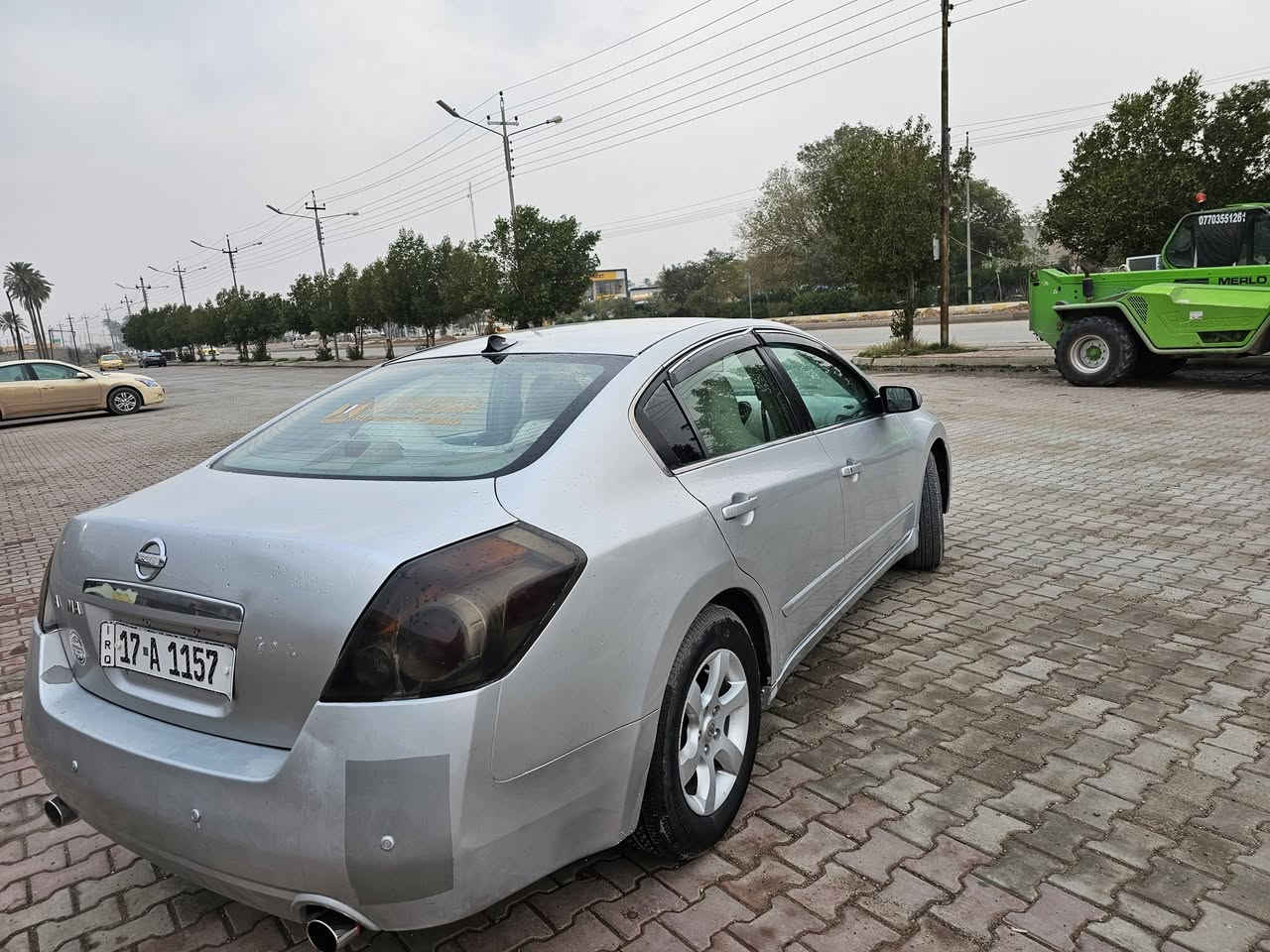 السلام وعليكم لليبع نيسان التيما موديل 2008 خليجي صبغ عام ضرر جامرلغ جهة السكن رقم المثنئ مشروع وطني سنويهل28 شرط التحويل السعر 67 وبيها مجال 
*********** مكان سياره ديالئ خانقين
