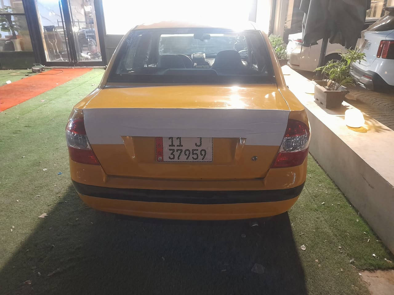 السلام عليكم طيبة موديل٢٠١٥ سيارة خير من الله مصفرة هيئة وغرامات تحويل مباشر بسمي شخصين عقد مروري فقط تحويل مكتبة عادية ما اكتب سيارة كير قبل اسبوع٤٥٠مشط جديد باتري جديد رقم الإنكليزي مكينة خير من الله قوايش كلهن البارحة هنة والجبن تبريد شغال اخوان سيارة بيهة دوس معمرة وجاملغ خلفي العنوان بغداد المنصور الداودي رقم الهاتف*********** السعر٣٣وبيهة مجال ب
