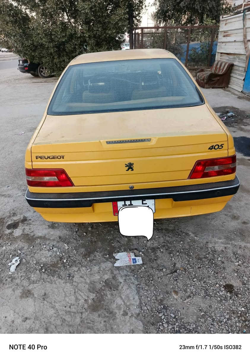 السلام عليكم
بيجو ٤٠٥ موديل ١٣ للبيع فقط ما بيه اي نقص شرط التحويل

جاهزه كبل لشارع الرقم الجديد هزه جديده 

مصفره غرامه و هيئه السعر ٣٥ و مجال قليل لشراي

مكاني بغداد حي الجهاد ما متواجد نت ‏‪***********‬‏
