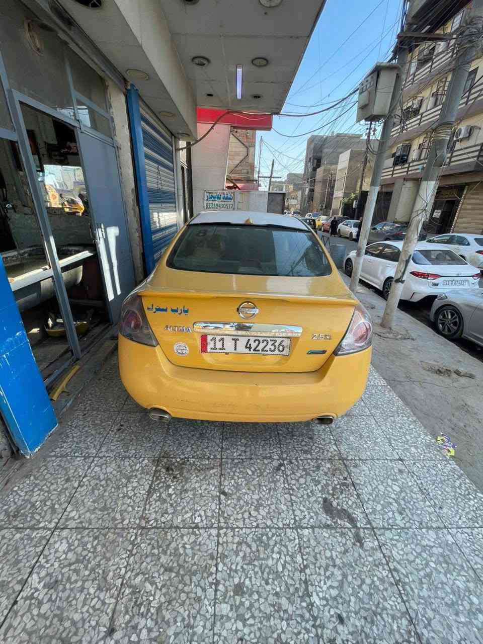 السلام عليكم للبيع او مراوس حسب القناعة التيما 2008 وارد امريكي ضررها الجاملغ الامامي وبيها ضربات خفيفه ب جاملغات الخلفية بدون اي دواخل رقم بغداد نگليزي شرط التحويل سنوية لل 29
كير ومكينه 2000 كامري خير من الله مكفولات 

تتدفئة شغالة تبريد ثلج كهربائيات شغالة 

شاشة تاب سنتر لوك صدر امامي خلفي خير من الله 

بيها منظومة مال غاز يعني آنسة صرف دوشمه جديدة 
السعر 50 وبيها مجال بسيط ملاحظه السيارة بيها نواقص بسيطة الشراي يتصل وبي خير ويدلل للاستفسار ***********
