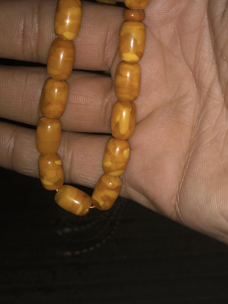 كهرب الماني كبس عدد الحبات٣٣ حبة الوزن ٢٠غرام قطعة كفية جميلة الغرام ب$٦ متوفر توصيل 🚚


**إذا كنت صاحب هذا الإعلان وتريد حذفه لأي سبب، رجاءا أرسل رسالة إلى الدعم الفني**