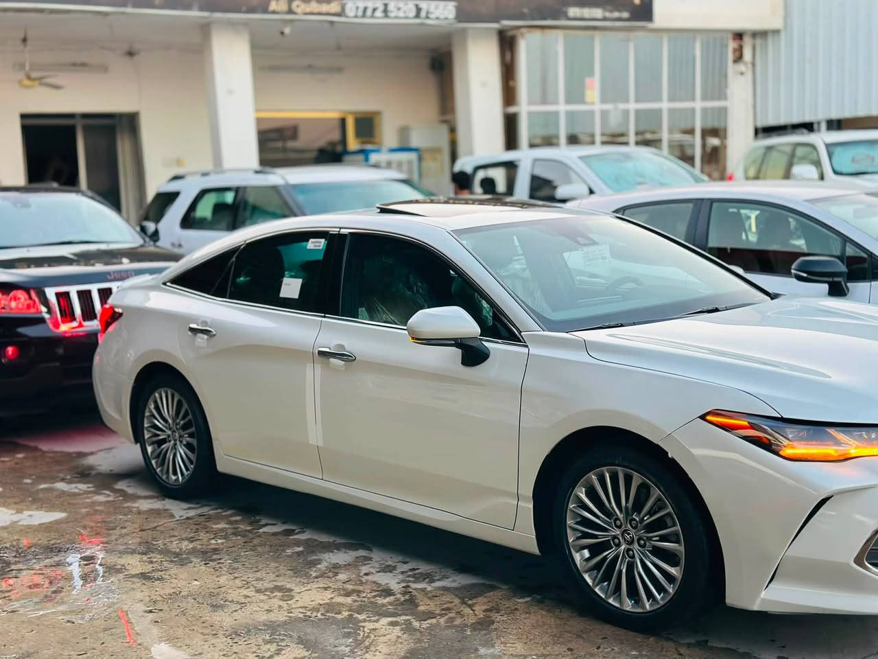 ماشاءللە🤍
‏‎‏ 
Toyota Avalon 2022 Limted 
سفری شەریکە دەرەجە یەکە مانگی ٥ 
‏‎ فوول فوول مواسەفات ناو قەیسی  
 2 بەسمەی شەریکەی لەگەڵایە   
‏‎گاعی و ئەشیای بیلادی هەمووی لەگەڵە ✅
78 :000km رۆشتووە بەشەرت 

‏‎فوول فوول مواسەفات ۱/۱
‏‎( ،، مۆبایل شەحن ،، داتاشۆ ،، ڕاداری پێش و دوا ،، ڕاداری لاکان ،، ئۆتۆ هۆڵد ،، کامێرا„ ڕاداری ۳٦٠  ،، بەصمە ،، سڵاید ،، کوشن جلد ،، زینۆن ،، کوشن سارد و گەرم زۆر زۆر مواسەفاتی تر ..) 

‏‎گێڕ و مەکینە بەشەرتی یەک مانگ نەکراوەتەوە سەوت و دوکەڵ و بوخاری نیە ... ✅

‏‎٤ تایەی لۆکی بیلادی لە ژێرایە 
‏‎پێش و دواو دەبڵ بەشەرت 
‏‎سەنەوی و ڕەقەم  و هەزەی تازەیە .. وەکالەت و تەحویل بەشەرت 
‏‎خەلەلی کارەبای نیە بەشەرت  
دەعامی بۆ دەعامی بە شەرت

سەیارەکە یەک درگای لای سایەقی بۆیاخە بێ ناوگرتن دوپەڵە تەعدیلی هەیە 
‏‎شوێن : سلێمان
نرخ:307 وەرەقەو مەجالێکی کەم💸💸
ژم:*********** وەتس ئاب ڤایبر لەسەرە
