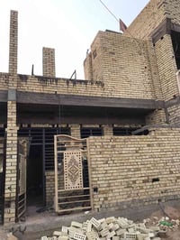 بيت ٧٠ متر هيكل طابقين يحتوي على ٣ غرف نوم واستقبال ومطبخ واجهة ٦ ونزا...