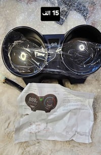 ✅️ متوفر لوحة القيادة الرقمية LED إلكترونيات دراجة نارية RPM متر عداد ...