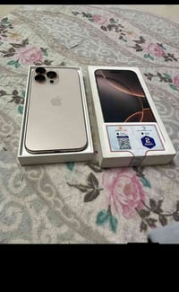 ايفون 16برو مكس شرق أوسط بطاريه 100مشحون 151نضافه 100/100رقم 078671766...