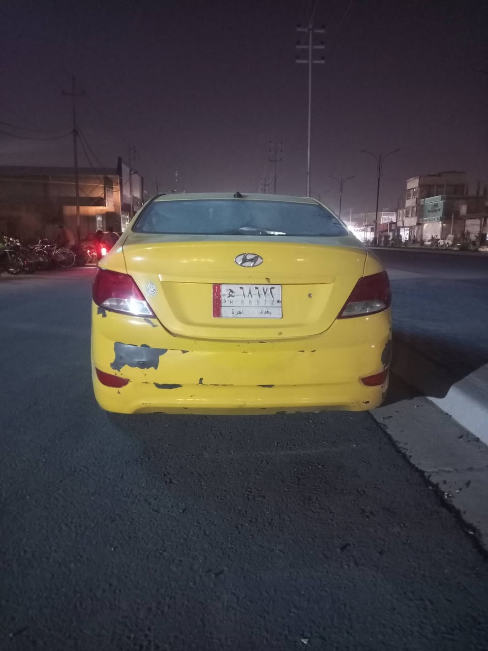 سلام عليكم ورحمه الله وبركاته سياره اكسنت موديل 15 رقم بغداد وارد محرك 1600 مكاني كربلاء 83 وبيها مجال 
***********/***********
