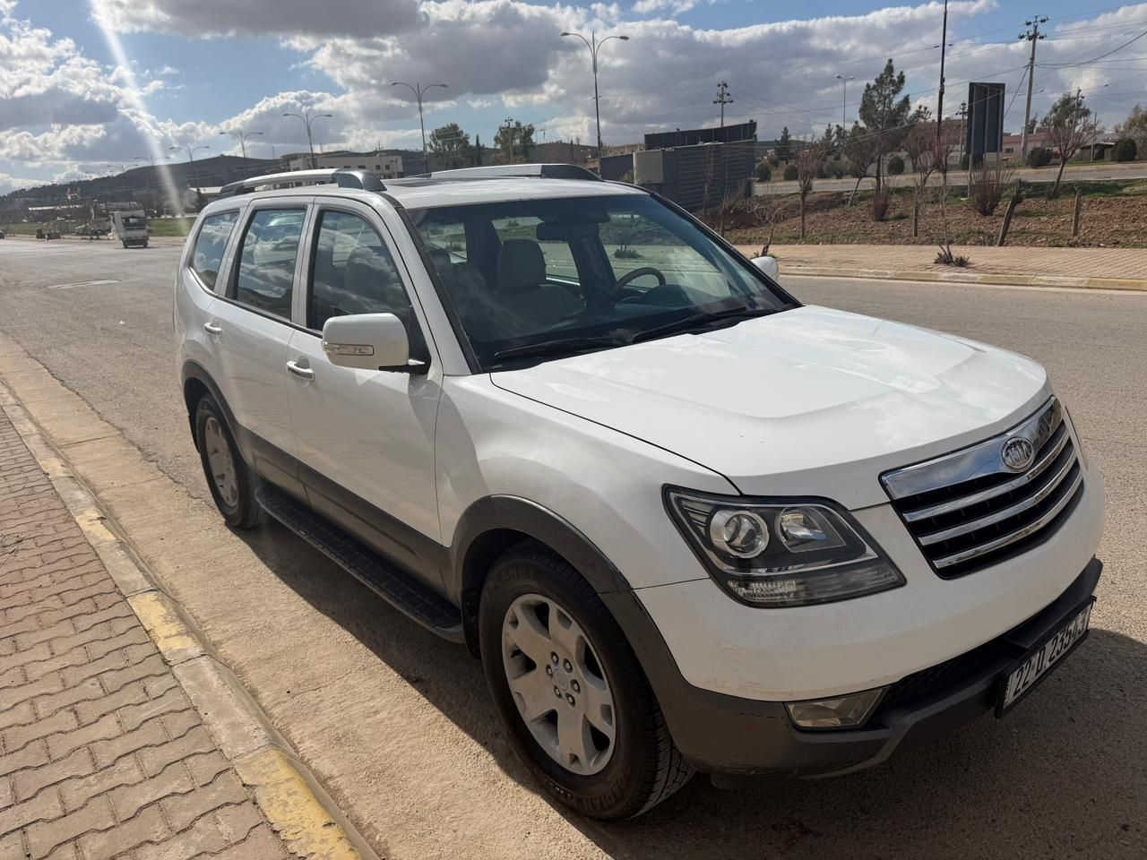 مهافي 2013 
مكينه كبس 
جاملغ سكن ضربة بارد 
مواصفات فول 
سنوية 2029 
تايرات جديد 
رقم انكليزي 
كشن جلد 
بدون بطاقة بنزين 
للتواصل.  ***********
