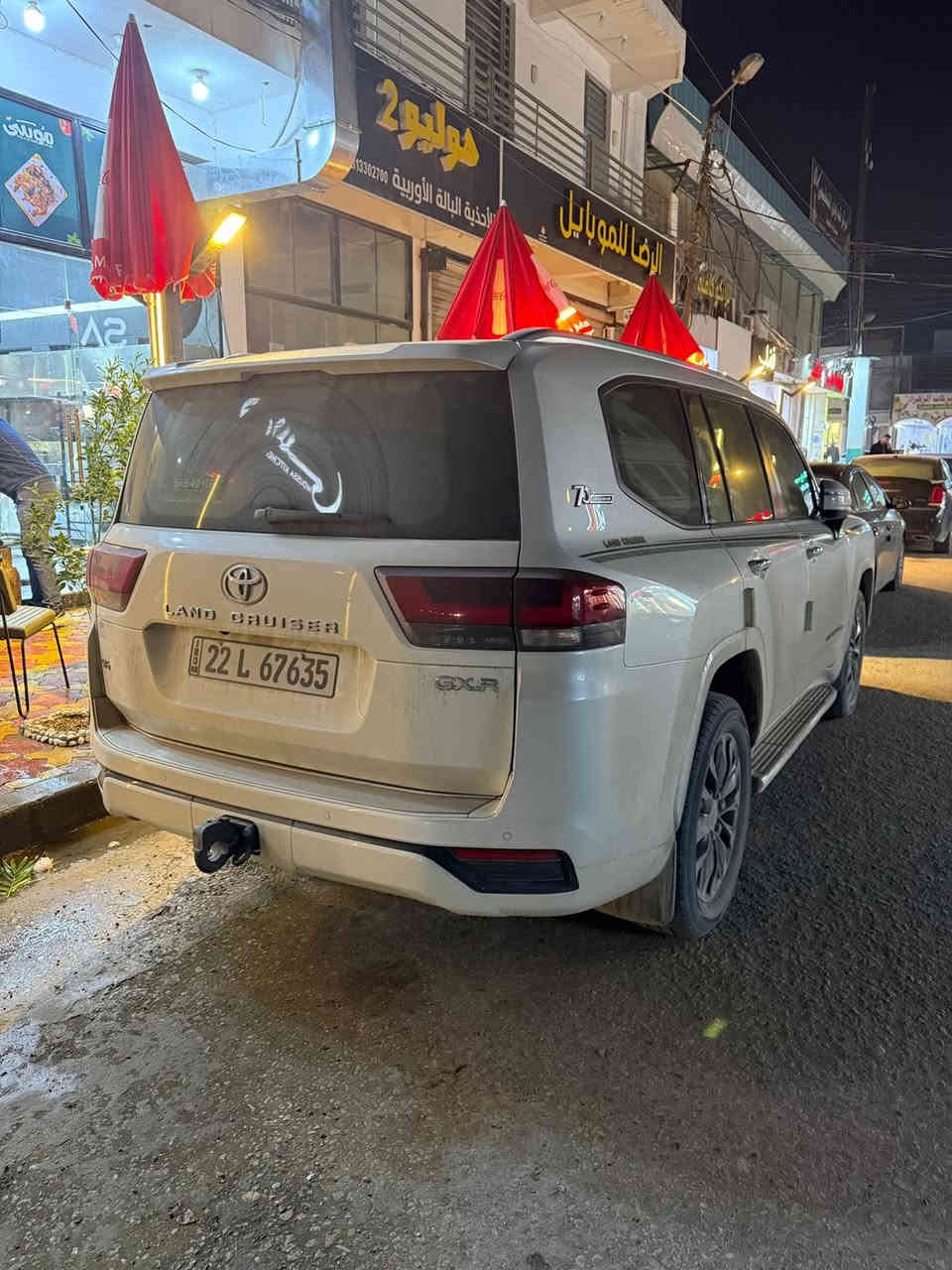 لاندكروز مديل 22 ساز ماشيه 43 رقم اربيل مكفوله من كلشي مكانه نجف سعرها 650 ورقه بيع فقط 
***********
