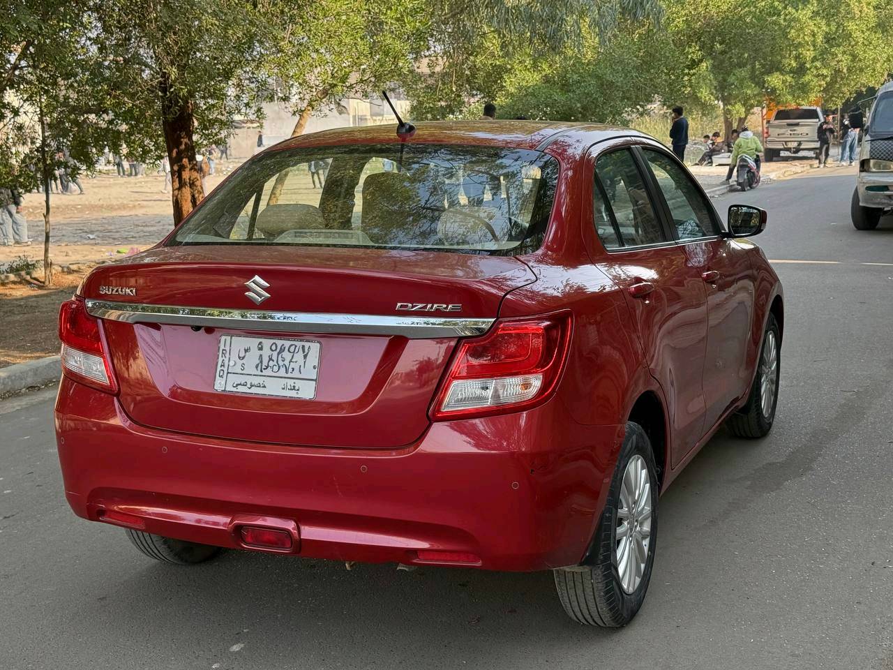 سازوكي دزاير  ٢٠٢٢ أربعه سلندر ماشية 44 الاف رقم بغداد  حره تحويل مباشر سيارة فول مواصفات نظيفه  جداً كفالة عامه من التبديل والصبغ والبارد حتى الدعاميات بدون بارد مآل جناي مكان السيارة بغداد الكرخ  ***********
