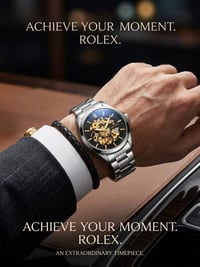 ساعة فخمة • اوتماتيك • توصيل بغداد