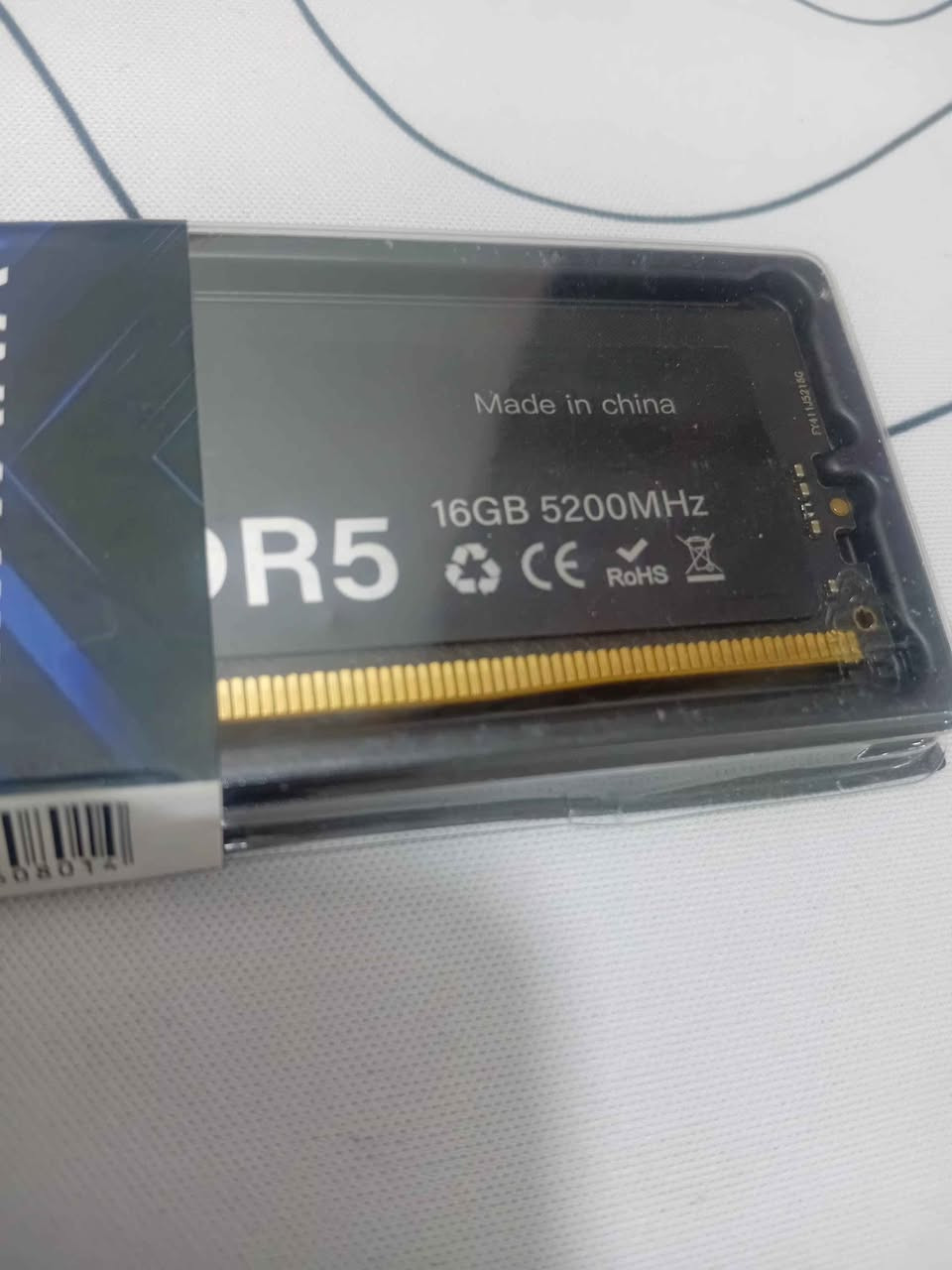 رام دسكتوب قطعة وحده جديد غير مستعمل اطلاقا
سرعة : 5200Mhz 
حجم : 16Gb 
ماركه : KimTank
سعر : 170 الف مع التوصيل سعر نهائي دهل اوران, واسط


**إذا كنت صاحب هذا الإعلان وتريد حذفه لأي سبب، رجاءا أرسل رسالة إلى الدعم الفني**