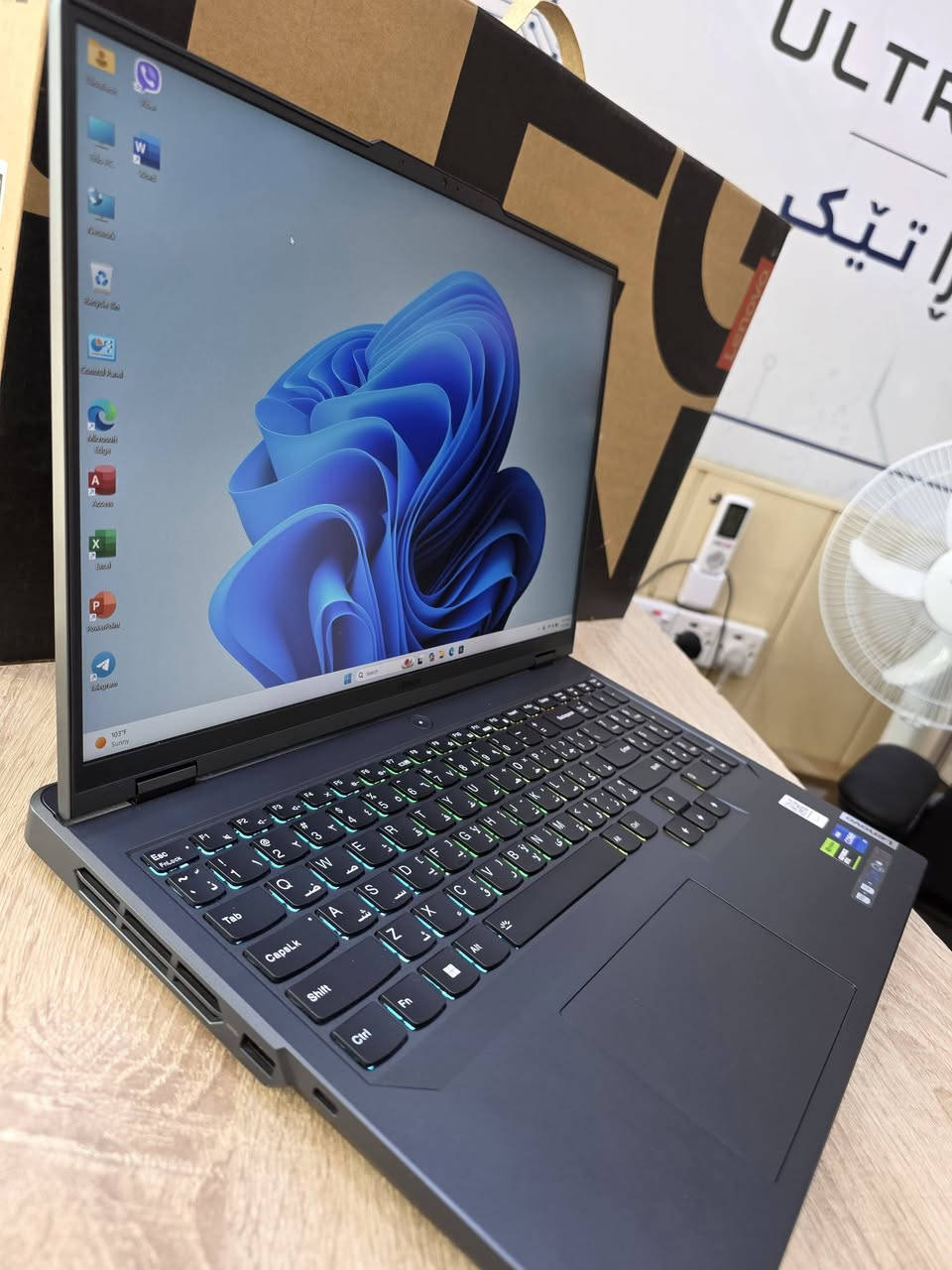 Lenovo Legion 5 Pro
لاپتۆپێکی زۆر بەهێز بۆ گەیمینگ و ئەندازیاری

Lenovo Legion 5 Pro
Core i7-13700HX
Ram 16GB DDR5
Hard 1TB SSD
Screen 16 Inch
2K - 240Htz
RTX 4060-8GB 140W
دەستی ٢ زۆر خاوێنە
رێژەی خاوێنی ١٠٠%
رێژەی پاتری ٩٤.٥%
 گرێنتی ١ مانگی هەیە
جانتا و ماوس دیاریە 
ناونیشان هەولێر
***********
