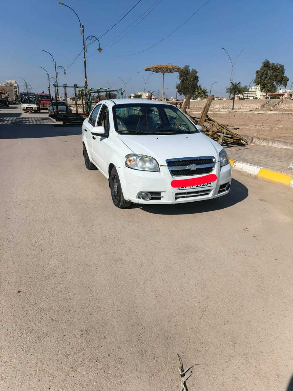 للبيع 2011 سياره خير من الله رقم واسط مكانه بالكوت تخم تاير صدر الامامي والخلفي جديد مكينه 1400وكير خيرمن الله اوتوماتيك السعر 68 بيه مجال قليل كلش (‏‪***********‬‏)
